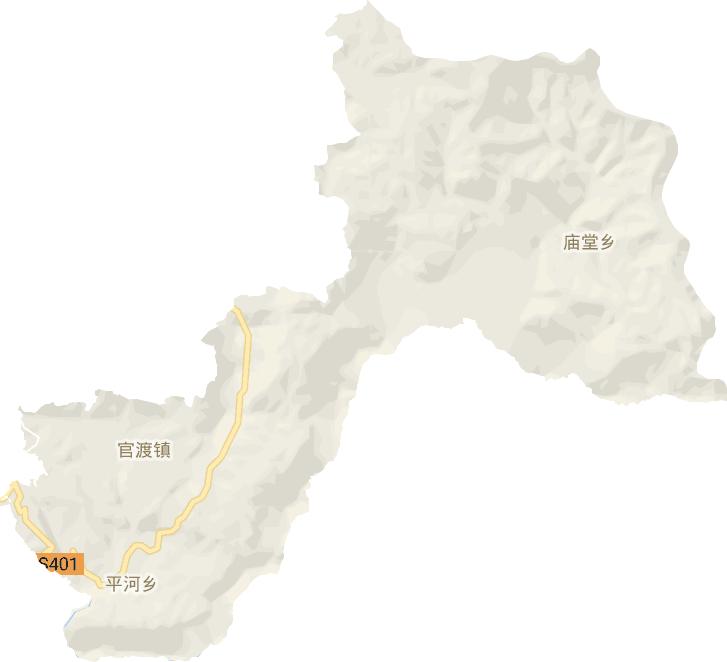 平河乡电子地图