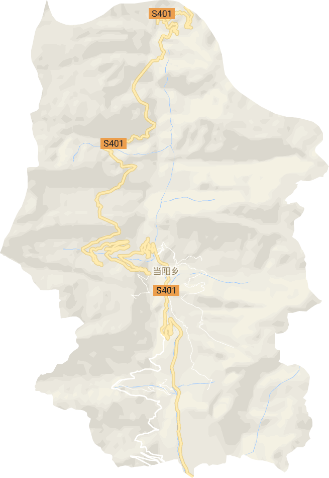 当阳乡电子地图