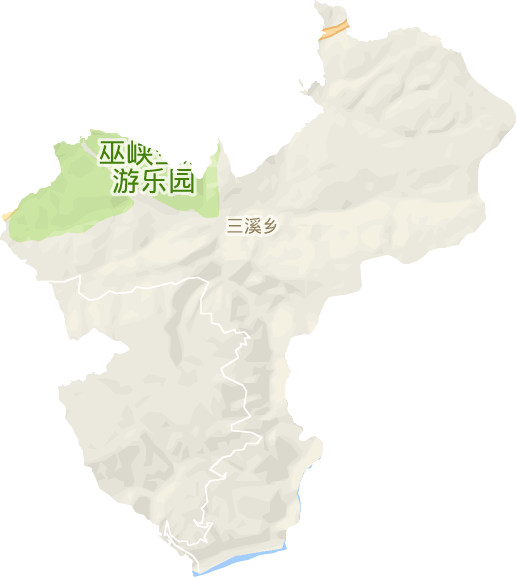 三溪乡电子地图