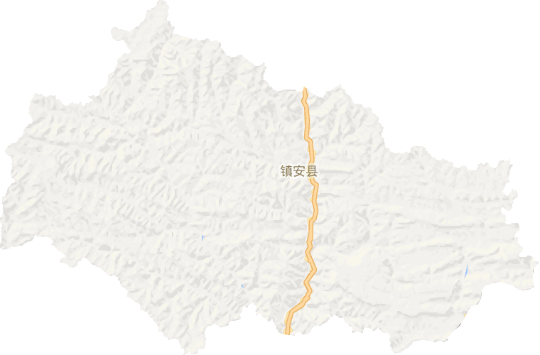 镇安县电子地图