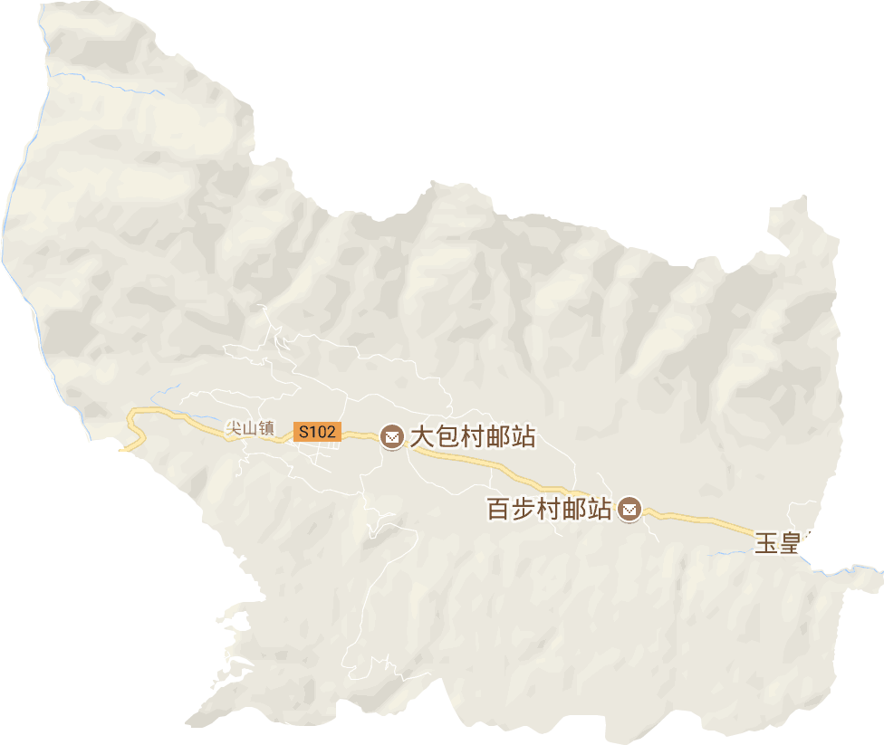 尖山镇电子地图