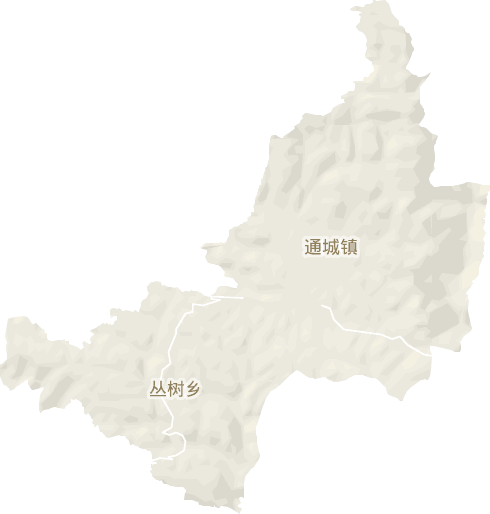 通城镇电子地图