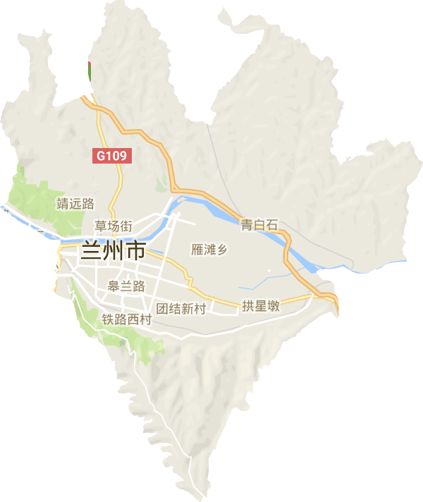 城关区电子地图