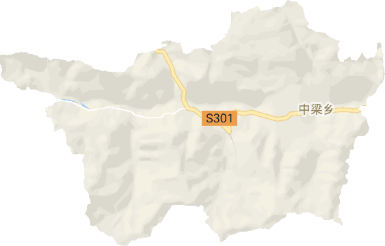 中梁乡电子地图