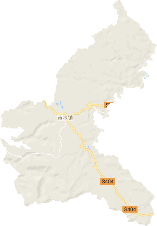 黄水镇电子地图