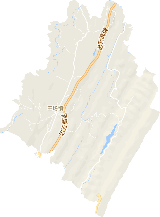 王场镇电子地图