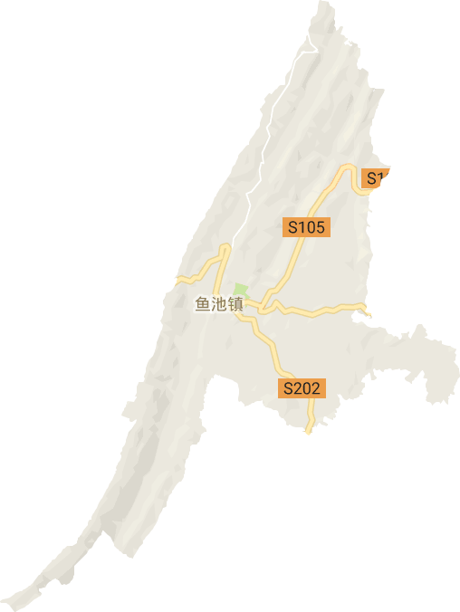 鱼池镇电子地图