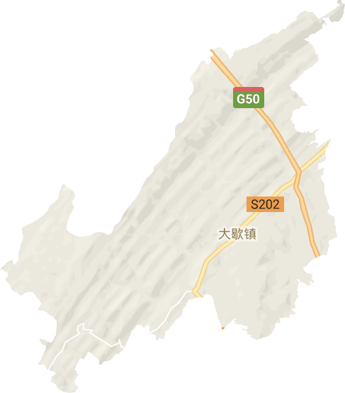 大歇镇电子地图
