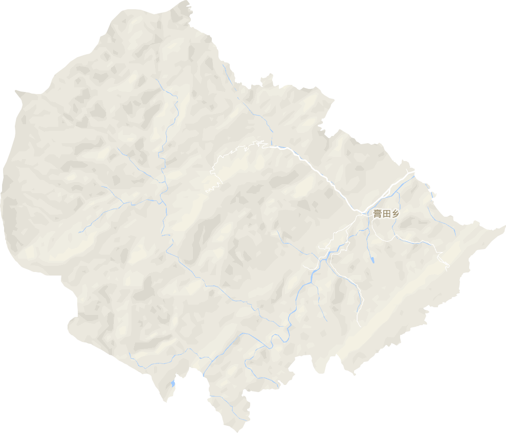 膏田镇电子地图