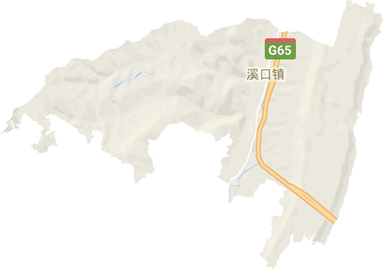 溪口镇电子地图
