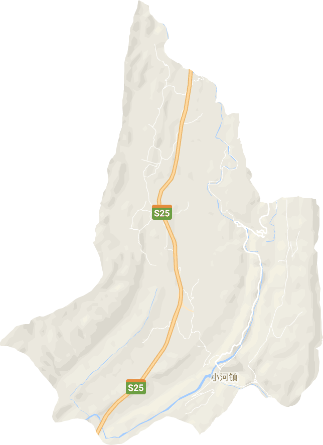 小河镇电子地图
