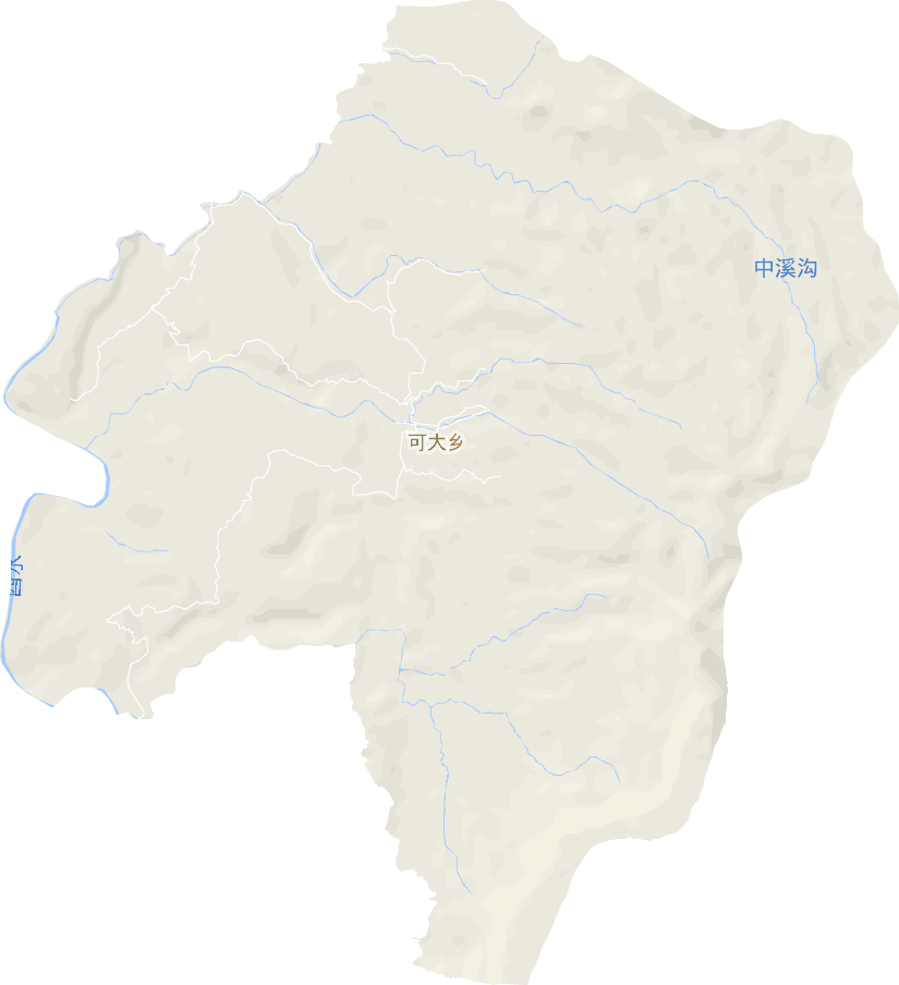 可大乡电子地图