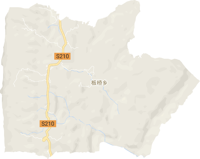 板桥乡电子地图