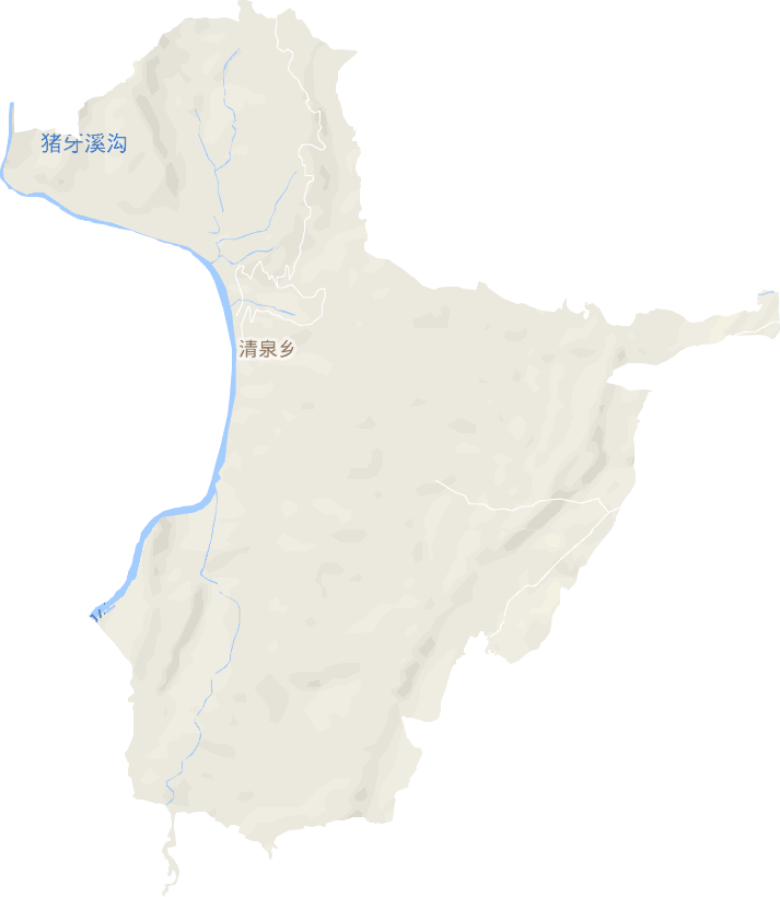 清泉乡电子地图