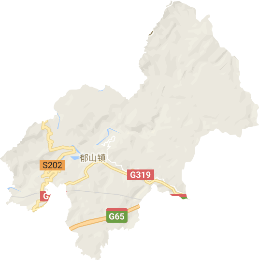 郁山镇电子地图