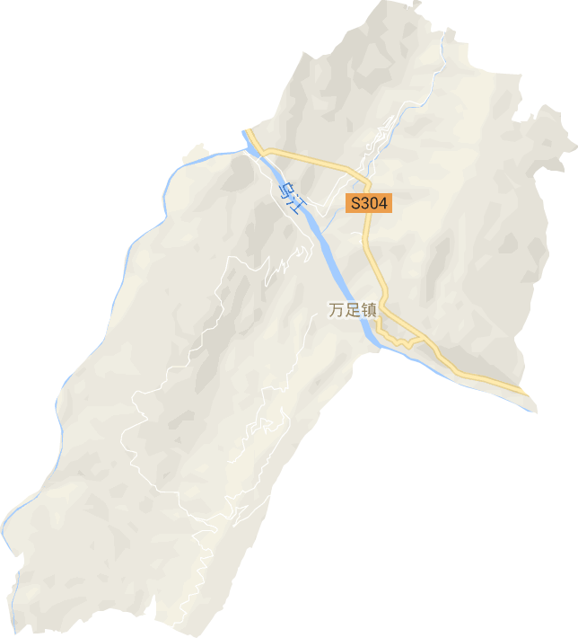万足镇电子地图