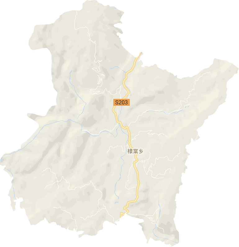 棣棠乡电子地图