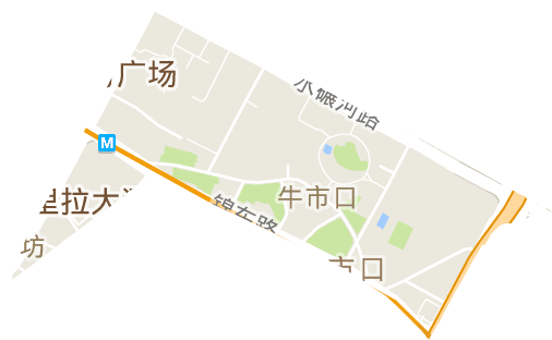 牛市口街道电子地图