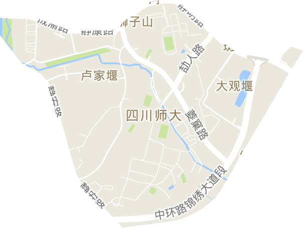 狮子山街道电子地图