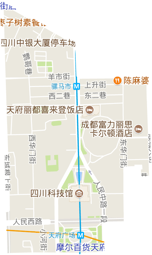西御河街道电子地图