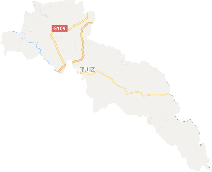 平川区电子地图