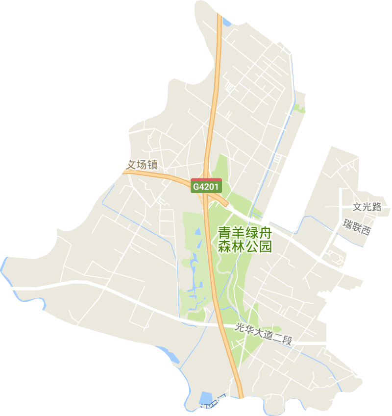 文家街道电子地图