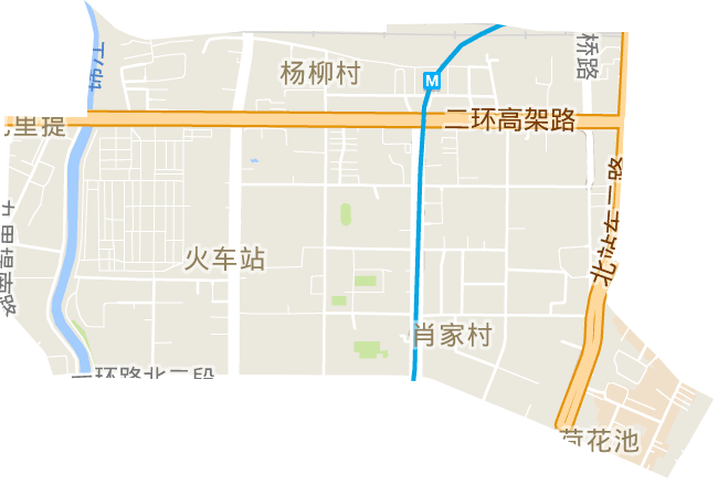 荷花池街道电子地图