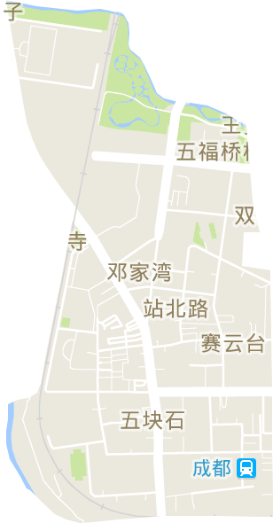 五块石街道电子地图