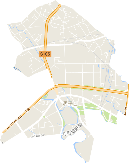 沙河源街道电子地图