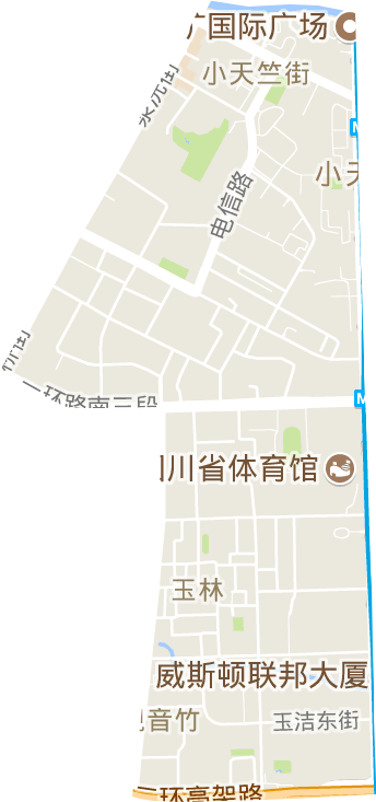 玉林街道电子地图