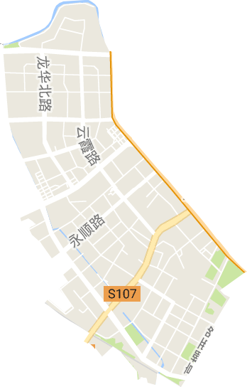 红牌楼街道电子地图