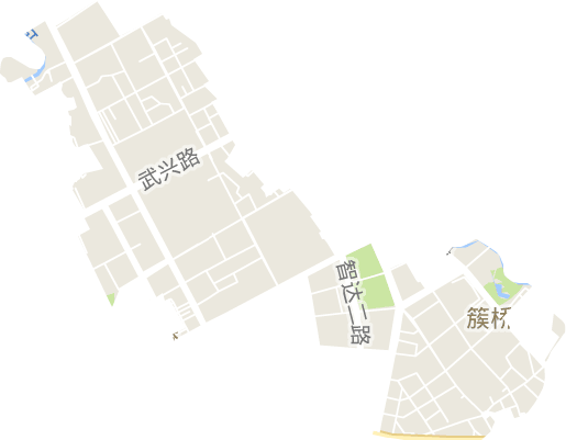 簇桥街道电子地图