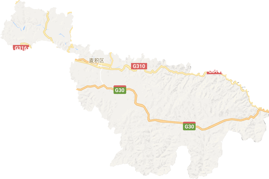 麦积区电子地图