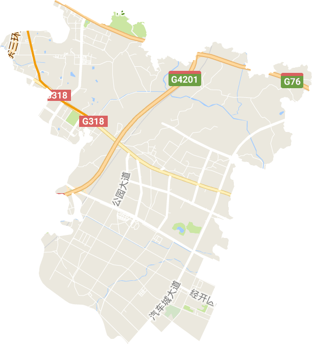 大面街道电子地图