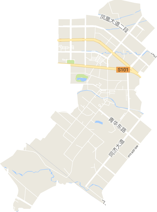 大弯街道电子地图