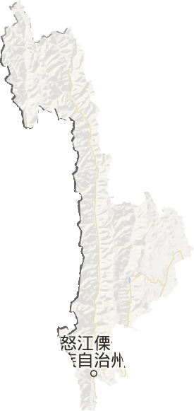 怒江州电子地图