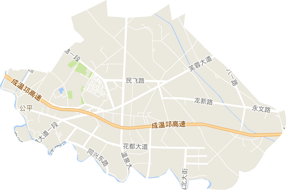 公平街道电子地图