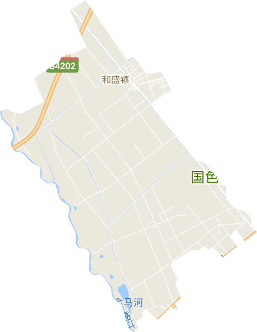 和盛镇电子地图