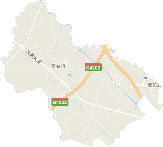友爱镇电子地图