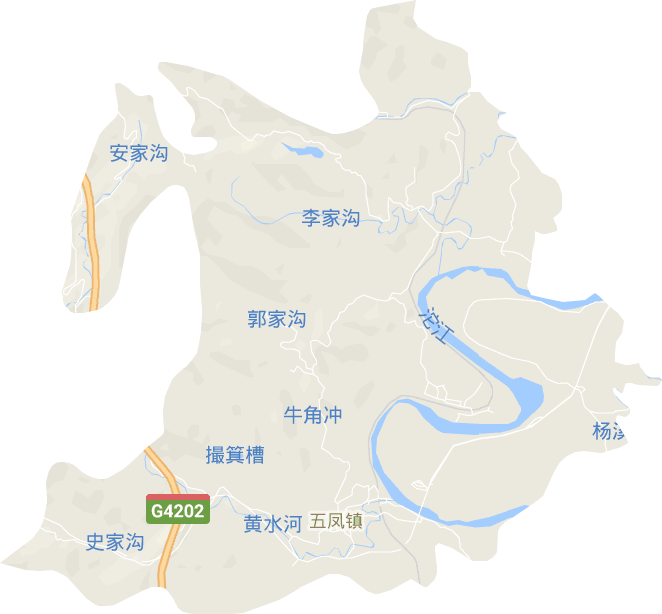 五凤镇电子地图