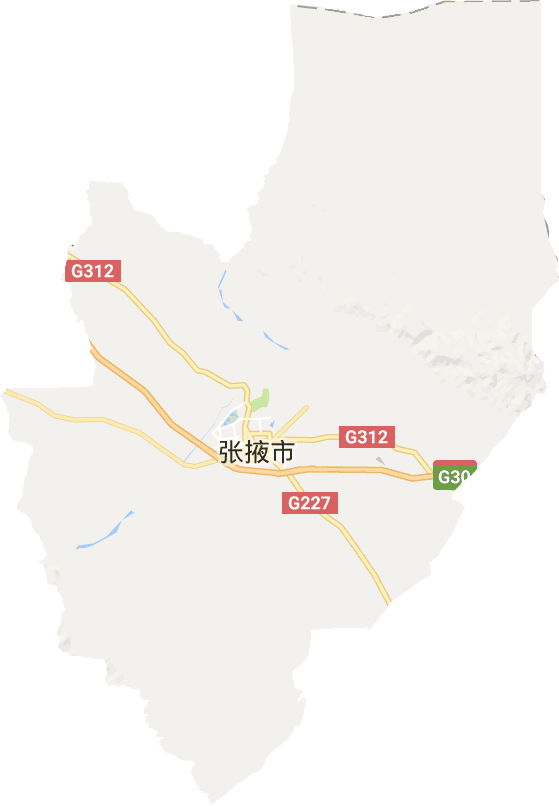 甘州区电子地图
