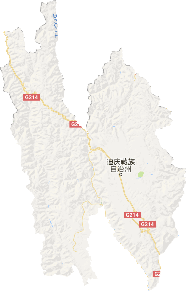 迪庆州电子地图