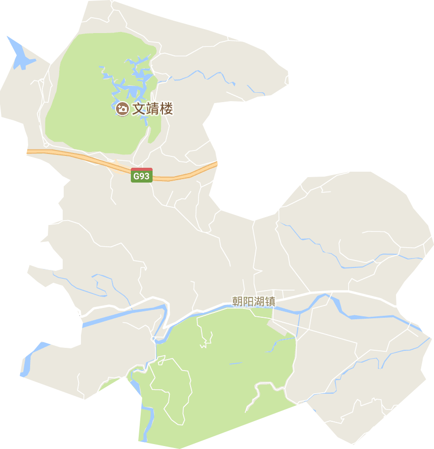 朝阳湖镇电子地图