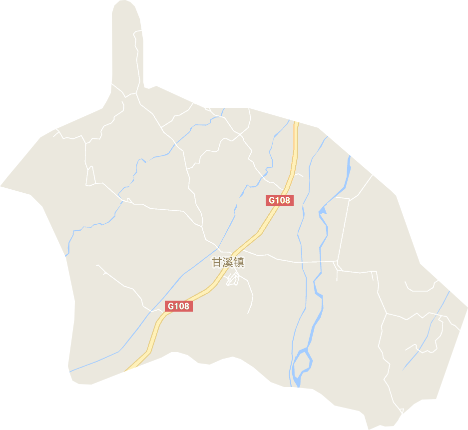 甘溪镇电子地图