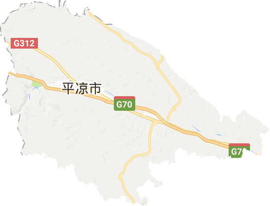 崆峒区电子地图