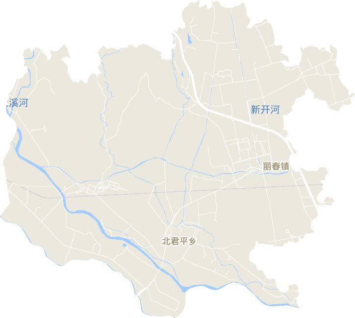 丽春镇电子地图