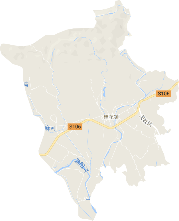 桂花镇电子地图