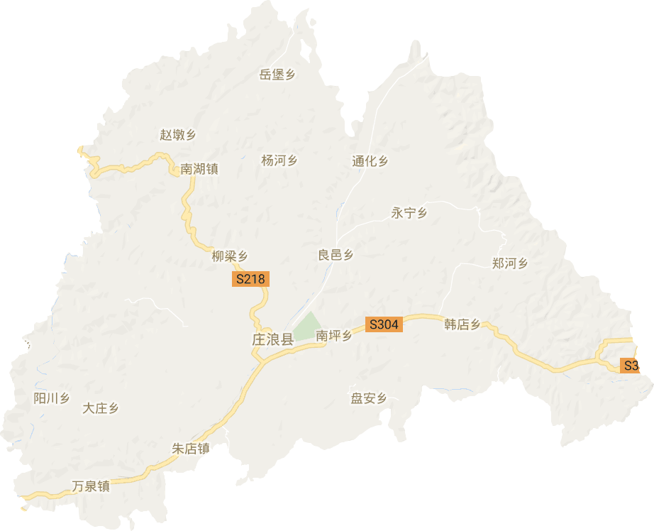 庄浪县电子地图