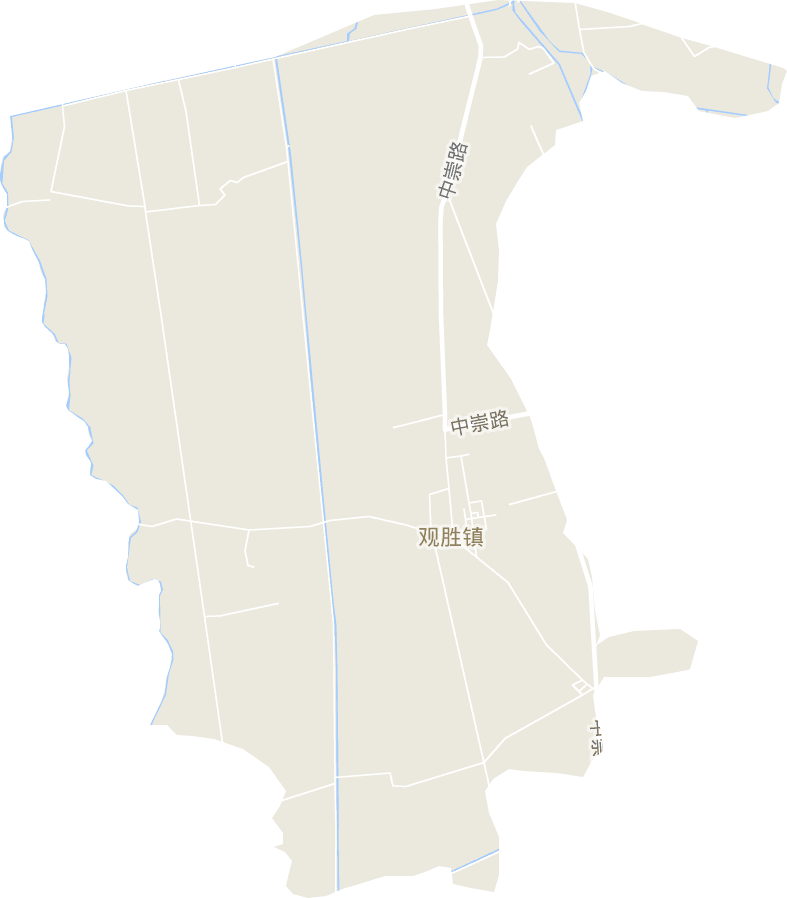 观胜镇电子地图