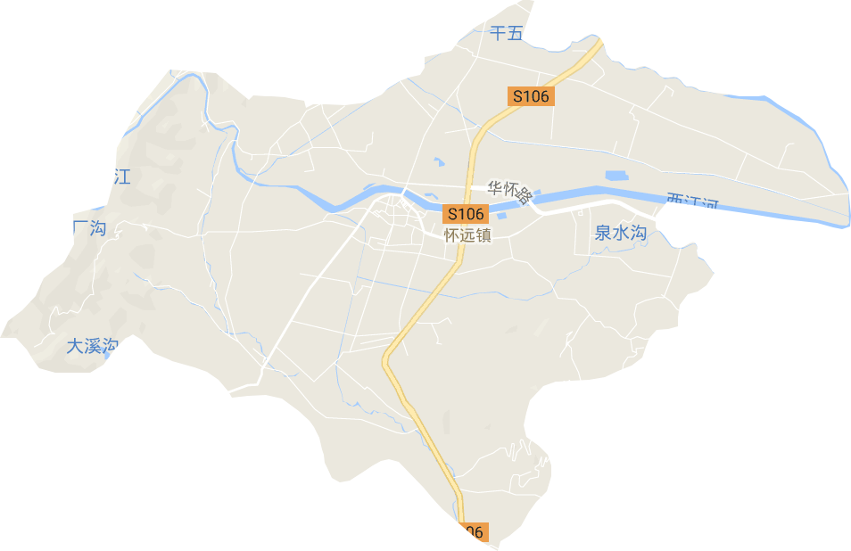 怀远镇电子地图